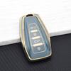 Новый защитный чехол для ключа для Geely Coolray 2024/X6/Emgrand/Global Hawk GX7 Мягкий ТПУ чехол для ключа с брелоком Автозапчасти