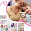 Wallet Ornament Set Mother's Day Decoration 8 Wallet Pendant Gift Card Wallet Holiday Gift Tag, Christmas Ornament & Card Combo(8pcs)