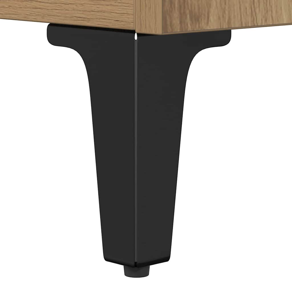 Artisan Oak Coffee Table 90 x 49 x 45 cm Engineered Wood