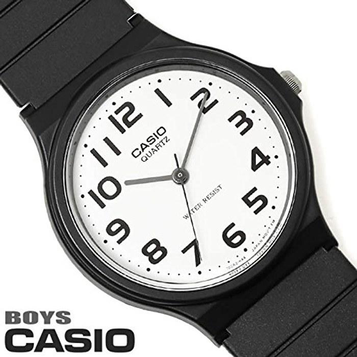 Casio Quartz Watch MQ-24-7B2L White x Black