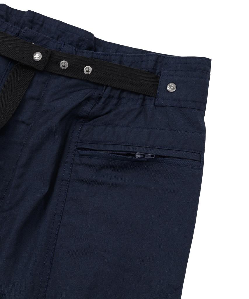 Wellbeing Express Belted Long Skirt Navy
