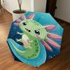 1PC Axolotl Umbrella-8-Rib Reinforced, Automatic Open, Lightweight & Durable, Fashion Accessory for Outdoor, J0375