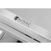 Royal Catering Rcsw 3A 3-Shelf Catering Service Cart, Stainless Steel, Up To