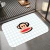 Cartoon-P-Paul Frank Floor Mat Diatomite Bath Mat, Quick Dry Absorbent Non-Slip Door Mat