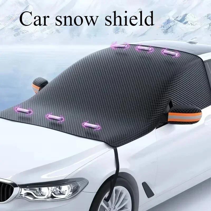 Windshield Cover Car Snow Cover Car Windshield Cover Snow Protector Ice Blocked Front Window Protector Exterior Auto AccessoriesWindshield Sunshades