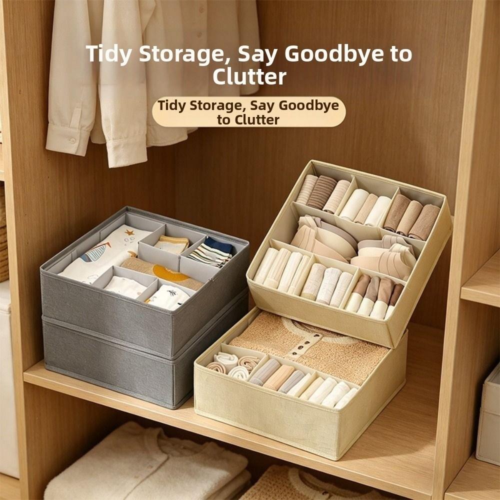 Dustproof Bra Storage Case Foldable Wardrobe Socks Organizer Convenient Underwear Storage Box Home