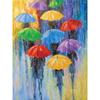 Embroidery Diamond Full Umbrella Colorful Landscape 5d Diamond Painting Mosaic Street Scenery Pictures Decoration For