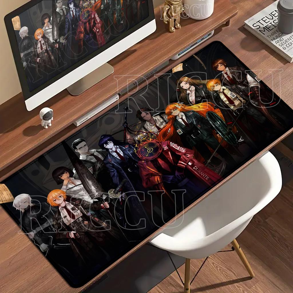 XXL Игровой коврик для стола Limbus Company Коврик для мыши Большой игровой коврик Нескользящий коврик для мыши геймера Расширенные коврики для клавиатуры компьютера E-Sports