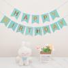 Fishtail Pennant Happy Birthday Banner for Children's Parties