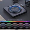 Портативный внешний DVD-привод/записывающее устройство с подключением USB 3.0 и Type-C, скорость 5 Гбит/с, совместимый с ноутбуком, ПК, компьютером