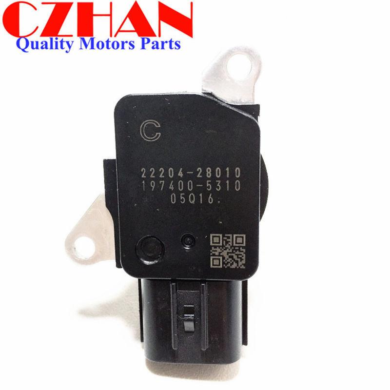 22204-28010 22204-0V010 MAF airflow meter for Toyota 2011-2017 Camry Corlla Highland Prius Tundra 4Runner mass air flow sensor
