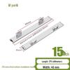 Kitchen Threesection Slide Drawer Adjustable Pullout Basket Rail For Cabinets