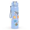1PC Ocean Seal Starfish Pattern 750ml Color Plastic Sports Water Bottle Leakproof Flip Straw Lid Suitable for Sports Office Home Use