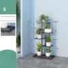 Multi-Tier Wrought Iron Plant Stand