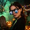 Lightweight Eyewear for All Ages Pop-Out Eyes Glasses, Wobbly on Springs Novelty Funny Glasses Photo Booths Prank Halloween Costume Parties, Carnival