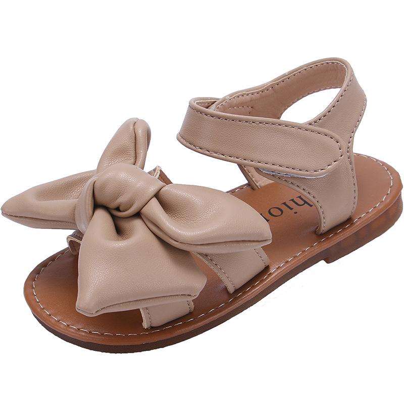 Summer Sandals Bow Children Shoes Girls Sandals Baby Korean Party Princess Soft Beach Sandal