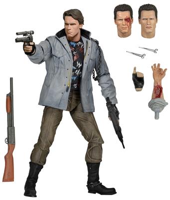 Терминатор NECA 7-дюймовая фигурка Ultimate Tech Noir NECA TERMINATOR ULTIMATE Schwarzenegger T-800 ver. / Т-800 (ТЕХНО НУАР) [Версия]