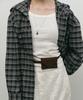 MAKE A TOAST Wide Check Hoodie Check Mbefto006Ck