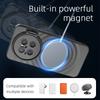 Новый противоударный магнитный чехол для Huawei Mate 70 Pro Plus 5G Mate70 Pro+ с беспроводной зарядкой и подставкой, чехол с шелковистой текстурой и волнообразным узором