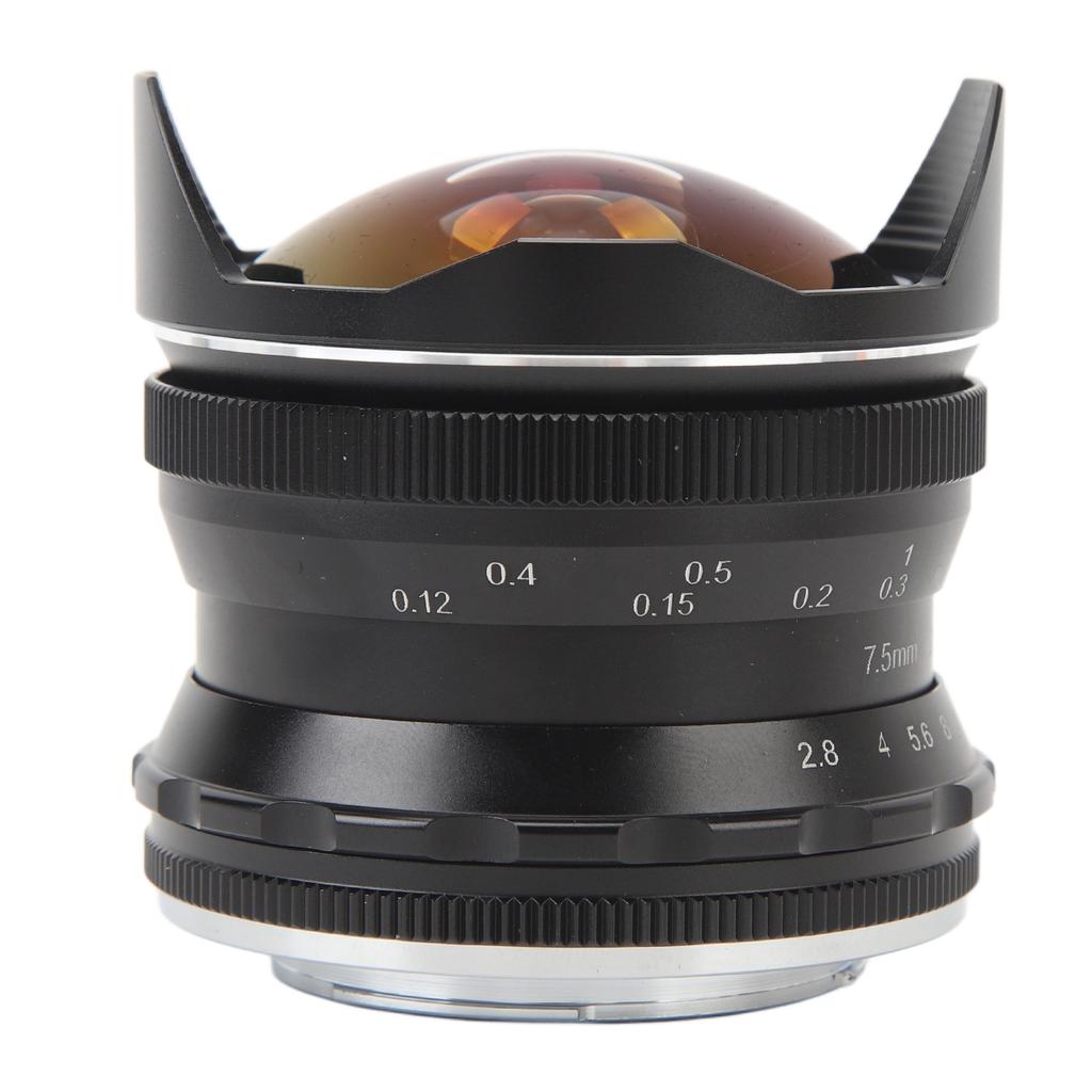 Объектив Fisheye 7,5 мм F2,8 II APS C 190 градусов, сверхширокоугольный ручной фиксированный объектив для крепления Fuji FX