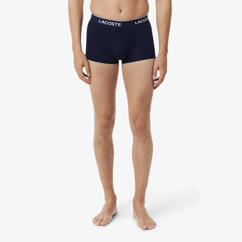 Lacoste Мужские трусы-брифы с цветной полосой, 3 шт. 5H1297-56GHY0