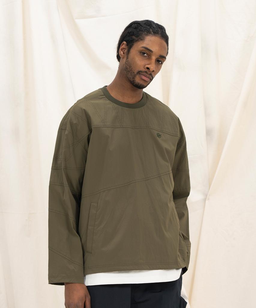Плетеная нейлоновая string-футболка Kallapataleu - Хаки