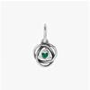 PAndora 793125c05 May Birthstone Green Eternity Circle Pendant And Dangle Silver Charm