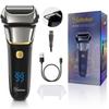 Foil Shaver Waterproof Electric Razor for Men Wet Dry Electric Shaver