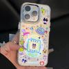 Милый мультяшный персонаж Тамагочи Собака Чехол для телефона Samsung Galaxy A73 A16 A35 A55 A25 A15 A56 A54 A36 A34 A24 A26 4G 5G Мягкий чехол