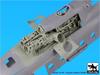 Пластиковые детали для модели Black Dog Mil Engine HAUA48188 1/48 Ми-8 (для Звезды)