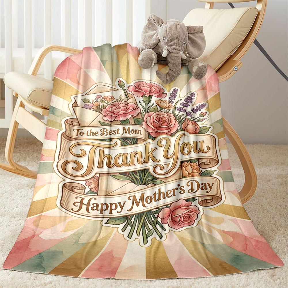 Mother's Love And Strength Blanket Suitable for sofas,travel, living rooms also a good gift for friends and family Suitable for all seasons.
