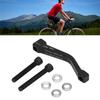 Bike Disc Brake Adapter Aluminium Alloy Front Fork Frame Mount 180mm for Replacement