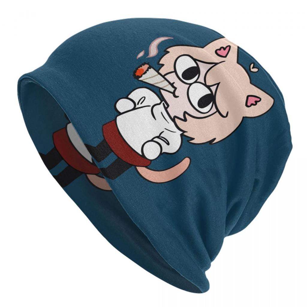 Аниме кошка девушка Neco Arc капот шляпа вязаные шапки унисекс женские крутые унисекс взрослые теплые зимние шапки Skullies шапка