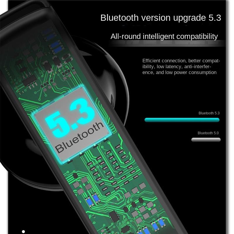 The New In -ear Earplugs Are Transparent Number TWS Bluetooth Headset Game Low Delay