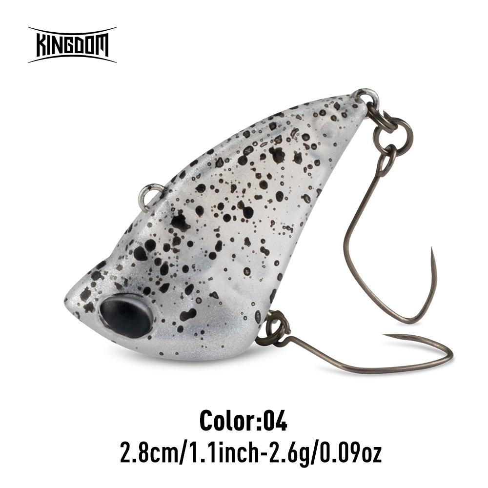 Рыболовная приманка Kingdom Micro Vibration VIB 2,6 г/28 мм 3,5 г/32 мм Тонущая жесткая приманка VIB ABS Вибрационная рыболовная снасть Искусственные жесткие приманки