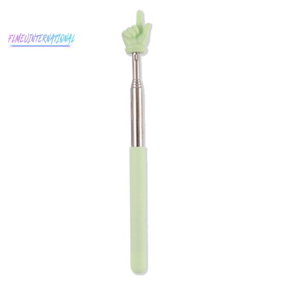 Указатель для учителя чтения макарон с пальцами - выдвижной указатель с матовой ручкой из нержавеющей стали, регулируемой длины