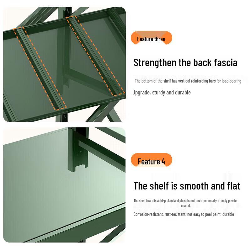 Military Green Heavy Duty Storage Rack
