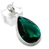 Подвеска из серебра 925 пробы с хромдиопсидом, ручная работа, 1,81 дюйма J6T88