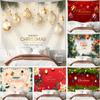 Christmas Tapestry Merry Holiday Party Decoration Background Hanging Cloth Suitable for Home Living Room Bed