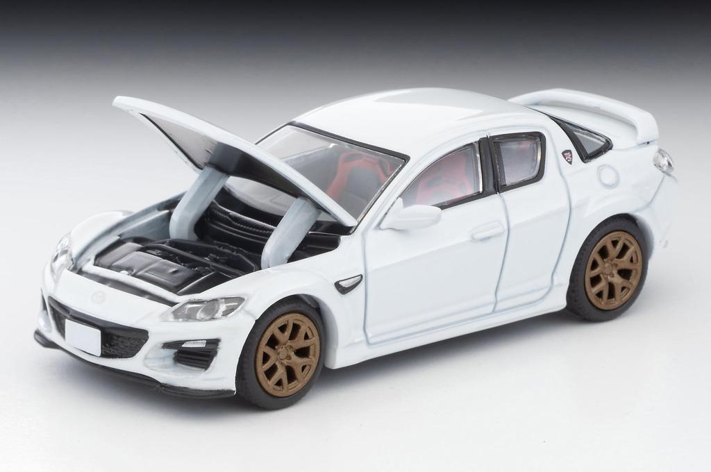 TOMYTEC Tomica Limited Vintage Neo 164 Scale LV-N314e Mazda RX-8 Spirit R White 2012 Model (Finished Model) 336020
