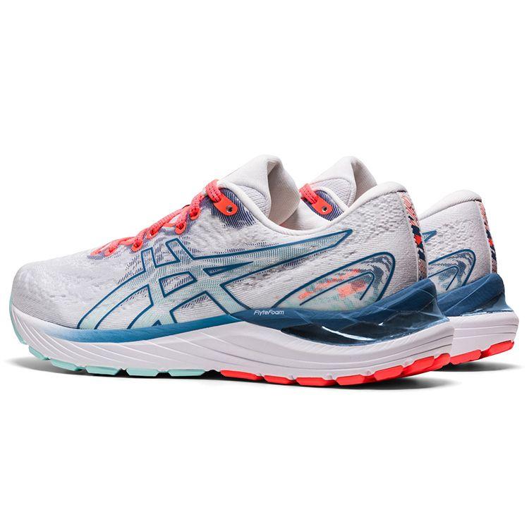 Asics Женские беговые кроссовки Gel-Cumulus 23 Белый Серый Floss 1012B159-960