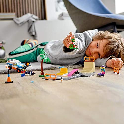 LEGO City Скейт-парк с дорожной пластиной 60290