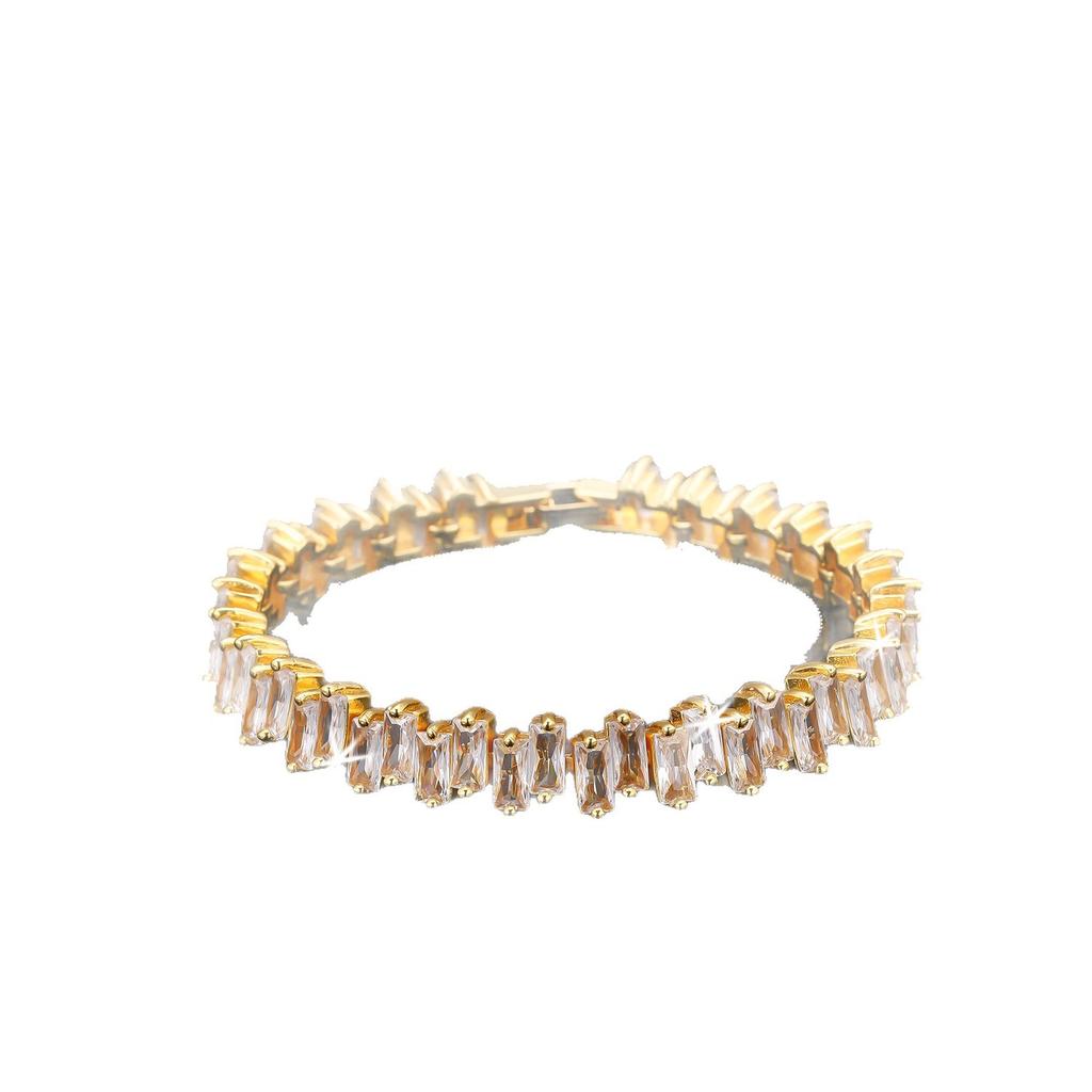 Popular Copper Zircon Bow Bracelet European and American Style New Fashion Fashionmonger Cross-Border Accessories Women's Style