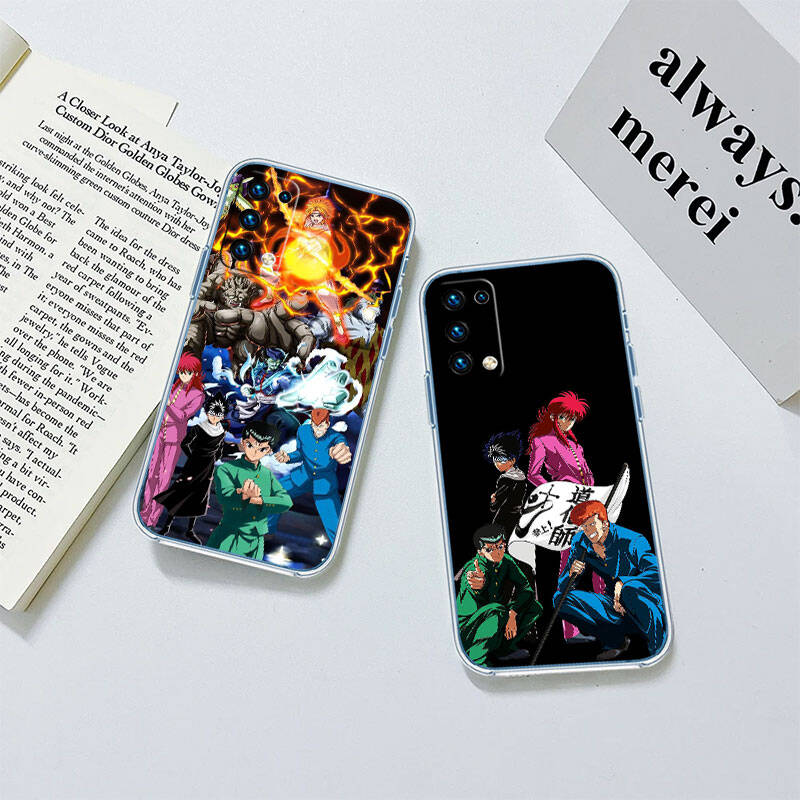 MH156 Yu Yu Hakusho Phone Case for Motorola Edge 20 30 S30 40 50 Fusion Lite Plus Pro Neo Ultra One Power Action Macro Hyper Vision Zoom