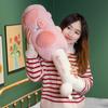New Pink Energy Pork Bone Stick Plush Pillow Hug Plushies Doll Soft Kids Toys Creative Hand Warmer Girl Gifts Cute Room Decor