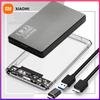 Xiaomi USB 3.0/Type C Корпус для HDD 2,5 дюйма SATA SSD Внешний корпус для жесткого диска со скоростью передачи 5 Гбит/с Прозрачный бокс для жесткого диска Без инструментов