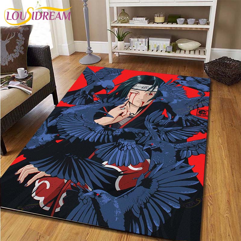 Аниме Наруто узор ковры гостиная противоскользящий коврик детские коврики для спальни коврик для йоги большой ковер декор