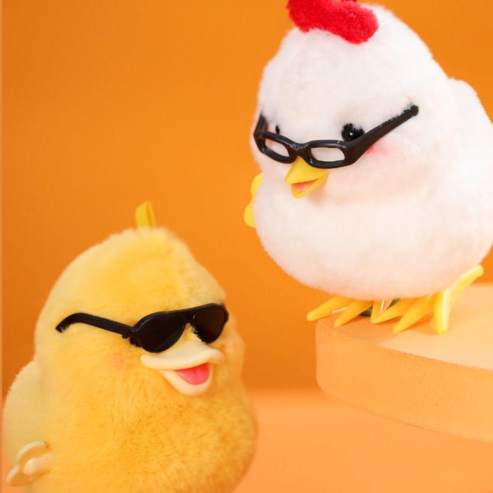 Plush Duck Wind Up Jumping Toy Walking Guide Baby Crawling Toy  Baby/Toddlers