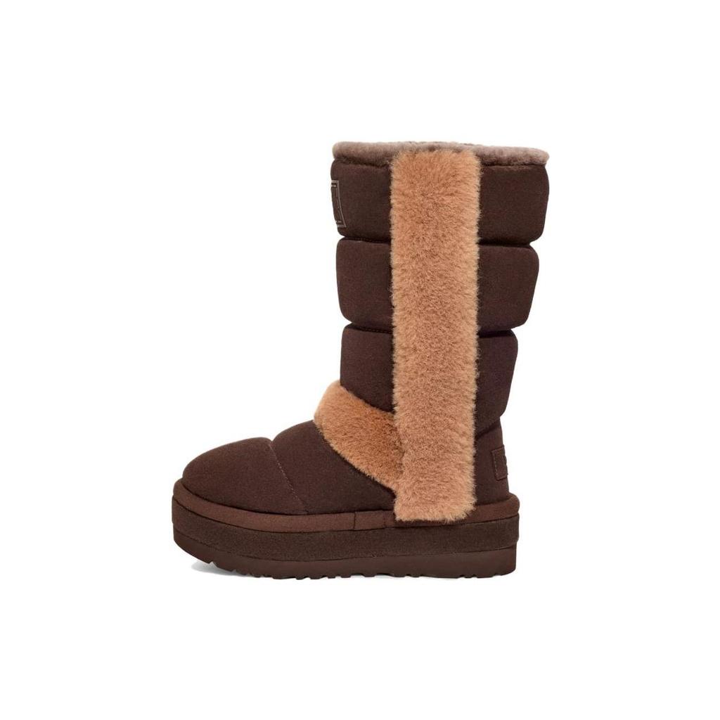 UGG Classic Chillapeak Tall Boot Burnt Cedar Women Sneakers Brown 1145990-BCDR