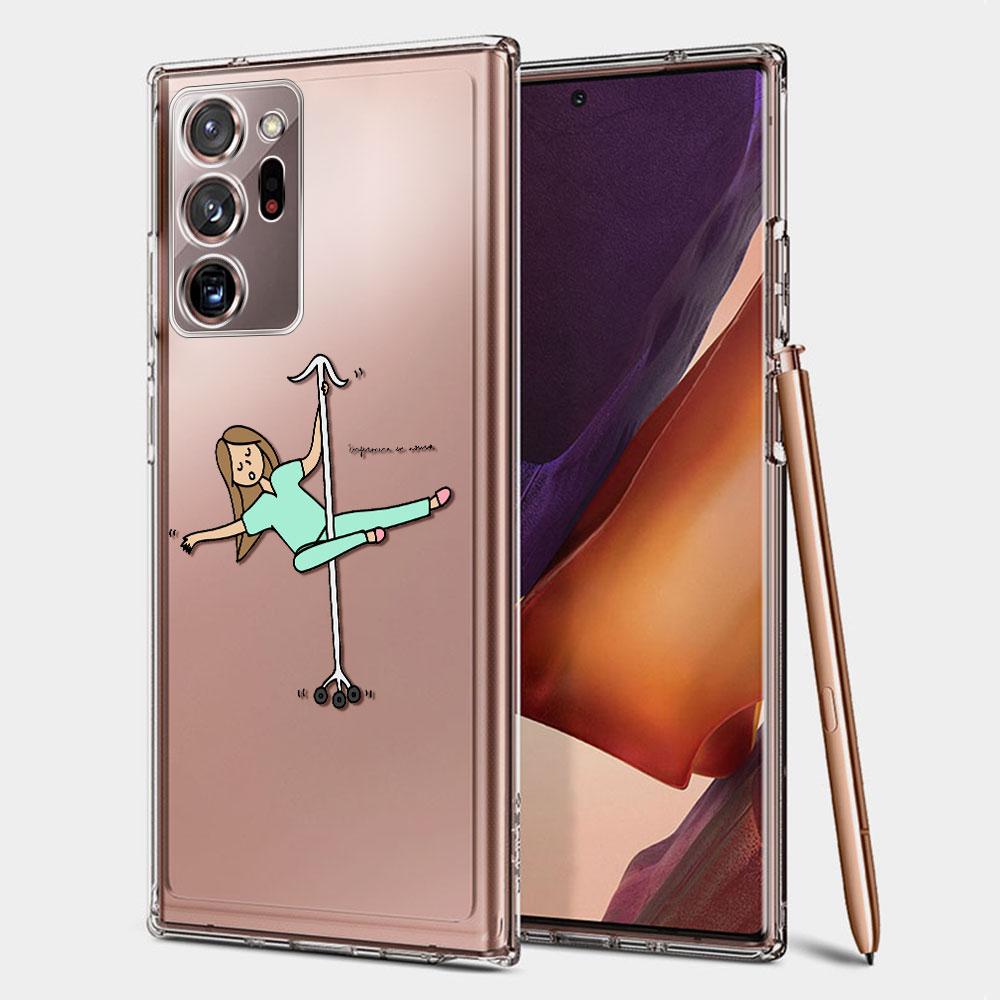 Прозрачный чехол для Samsung Galaxy Note 10 Lite 20 Ultra 9 8 S21 Plus S20 FE S10 S9 S8, силиконовый чехол для телефона, чехол для телефона «Доктор Медсестра», Fundas